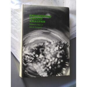 Engineering Circuit Analysis W Hayt J Kemmerly 1971 Hardcover 2nd Ed